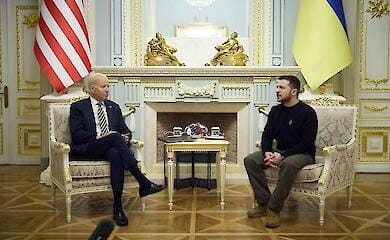 Байден двічі зустрінеться із Зеленським