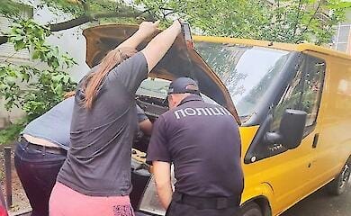У киевского автовладельца возникла "пушистая проблема"