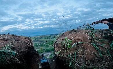 Опубліковано відео бою в оточенні біля Вовчанська