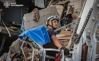 У поліції показали перші хвилини ударів РФ по Харкову 22 червня