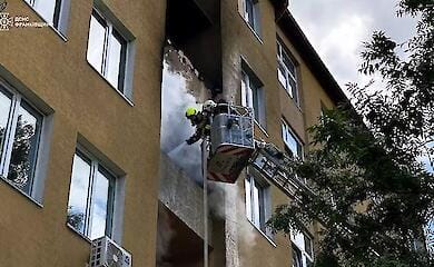 В Ивано-Франковске генератор на балконе вызвал пожар
