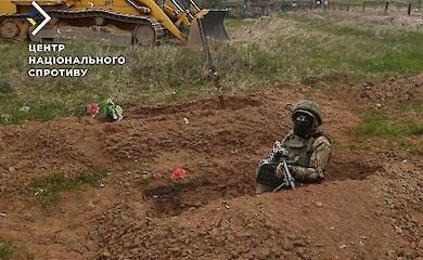 Оккупанты на Херсонщине украли гробы с телами украинских военных