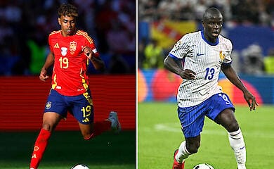 В Мюнхене 9 июля пройдет матч Испания-Франция 1/2 финала Евро-2024