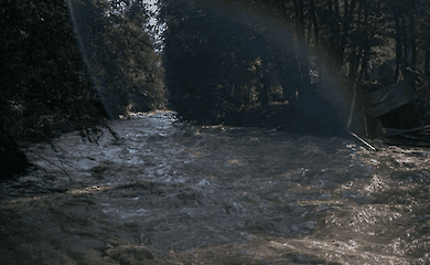 В ивано-Франковской области из моста в воду упала женщина с детьми, девочка погибла