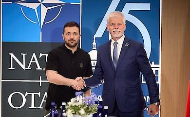 На полях саміту НАТО у Вашингтоні президент України Володимир Зеленський зустрівся з президентом Чеської Республіки Петром Павелом
