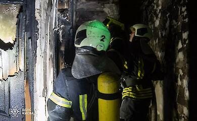 У Києві виникла пожежа в багатоповерхівці