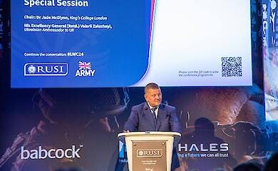 Що сказав Валерій Залужний на конференції RUSI Land Warfare Conference 2024