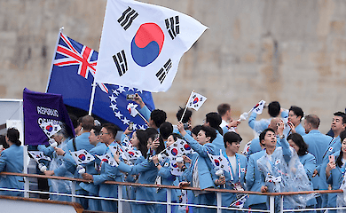 Во время открытия Олимпиады спортсменов с Южной Кореи перепутали с атлетами из КНДР