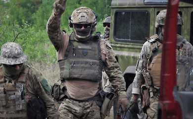 Опубліковано перші години початку операції в Курській області