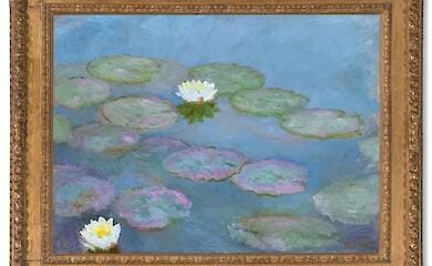 На аукціоні вперше виставлять картину "Водяні лілії" Моне
