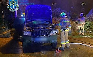 За 1000 долларов США поджог автомобиль военнослужащего на Печерске