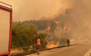 Пожежа в Греції
