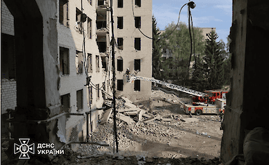 Рятувальники завершили пошук загиблих на території Інституту зв'язку в Полтаві