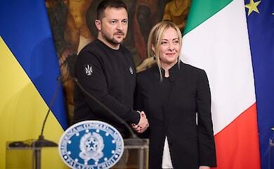 Зеленский в Италии провел переговоры с Мелони