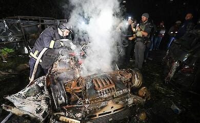 Кількість постраждалих від нічної атаки по Харкову стала більшою: ВІДЕО
