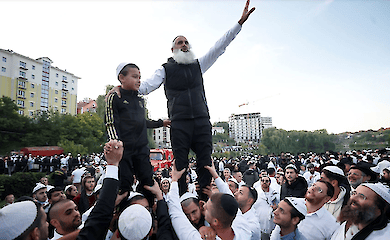 В Умань уже прибыло около двух тысяч хасидов для празднования Рош га-Шана