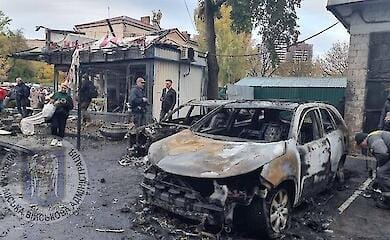 Атака БПЛА на Київ: постраждалі та пожежі