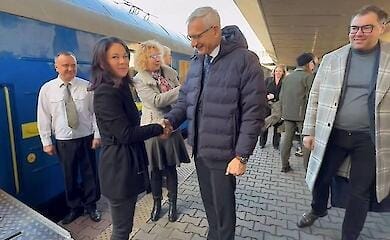 Аннелена Бербок знову в Києві: восьмий візит в умовах війни