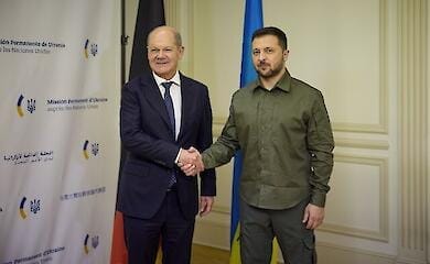 Зеленський жорстко висловився про Росію на конференції з Шольцем
