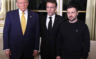 Зеленский рассказал, как Путин боится Трампа и Китая, а также выразил благодарность Макрону  и Трампу за поддержку Украины