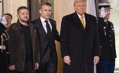 Зеленський і Трамп обговорили безпеку і припинення вогню на зустрічі в Парижі: подробиці
