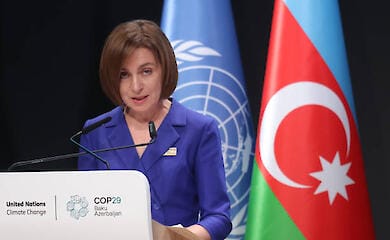 Санду подтвердила, что российская ракета нарушила воздушное пространство Молдовы