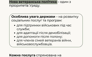 Які соціальні послуги військові можуть отримати безкоштовно: інфографіка