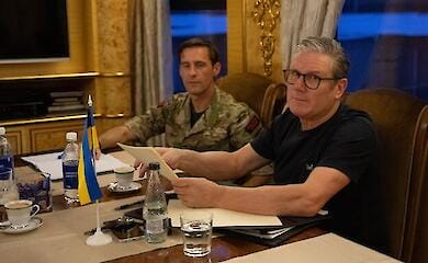 Премьер Британии Кир Стармер прибыл в Украину для подписания соглашения о партнерстве и военной помощи