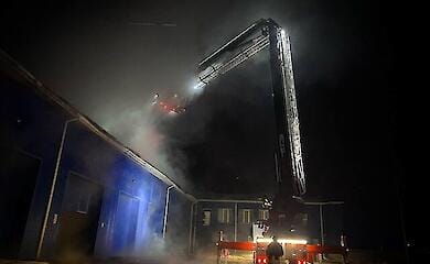 Ночная атака на Киевщину: погиб человек, горел склад