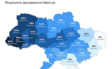 Як відновився ринок праці за три роки війни: де ситуація найскладніша
