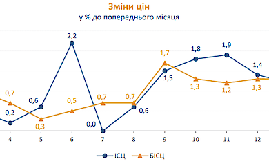 Інфляція в Україні прискорилася: як зросли ціни за останній рік
