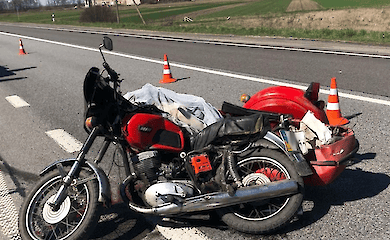 У Львівській області 87-річний мотоцикліст загинув унаслідок зіткнення з автобусом