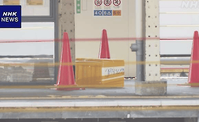 Забытая посылка вызвала приостановку железнодорожного движения на западе Японии