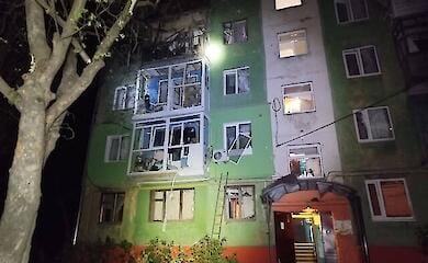 Унаслідок атаки російських дронів на Павлоград один чоловік загинув, підліток отримала поранення