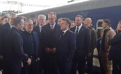 Мерц, Макрон, Стармер і Туск прибули до столиці України