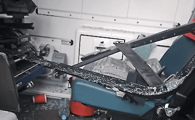 Російська атака на Київ: постраждали "швидкі", які рятували людей