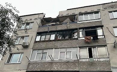 Наслідки атаки росіян на Павлоград