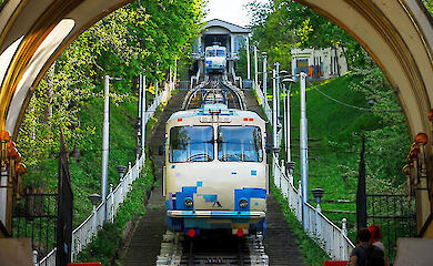 22 серпня у Києві відновив роботу фунікулер