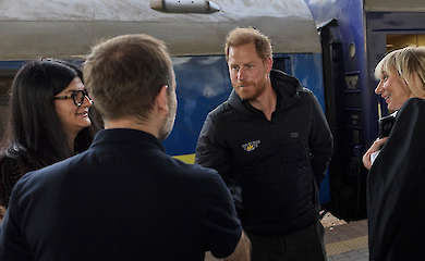 Зеленський таємно зустрівся з принцом Гаррі - що відомо