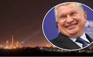 Украина продолжает выбивать крупнейшие российские НПЗ. Под раздачу попал завод друга Путина