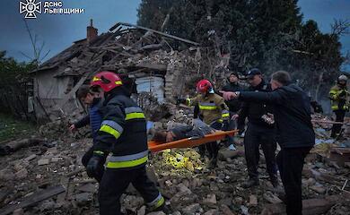 Унаслідок нічного обстрілу Львова загинула сім'я з чотирьох осіб, постраждали й інші жителі