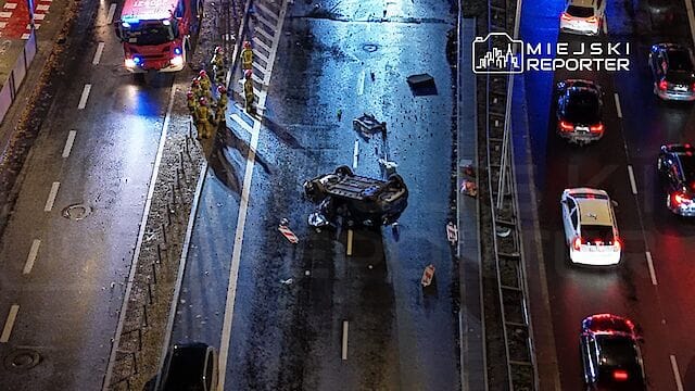 У Варшаві перекинулася машина російського посольства