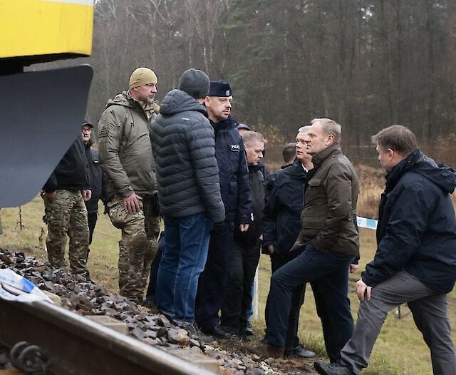 У Польщі підтвердили диверсію на залізниці на маршруті в Україну