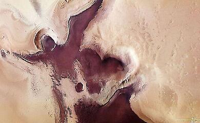 Марсіанське "озеро" під полюсом могло виявитися ілюзією радара