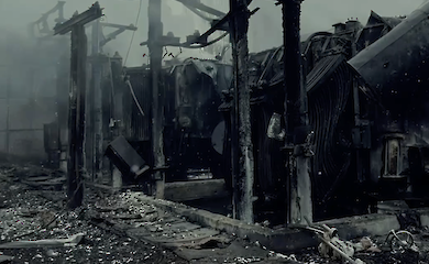 Так виглядає підстанція в Арцизі після російських атак