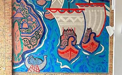 Мозаїки, які могли зникнути: що вдалося зберегти під час реновації Річкового вокзалу