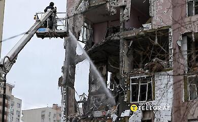 У Києві після обстрілу над містом з'явився густий смог: що відомо