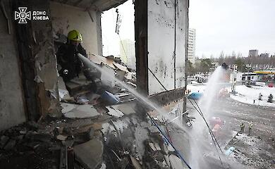 Київ під ударом: 500 дронів і 40 ракет, Зеленський закликав Захід діяти