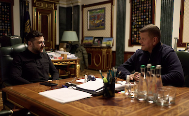 Президент провел встречу с Валерием Залужным