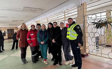 У школах Деснянського району працюють опорні пункти обігріву та тимчасового розміщення